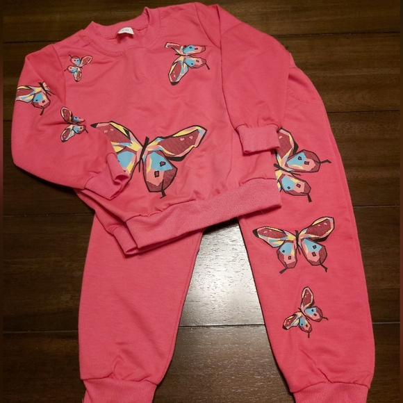 Toddler Girls Sweatsuit - Picture 1 of 5